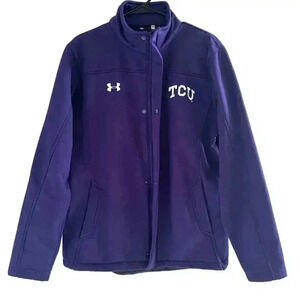 Under Armour Women’s M TCU HORNED FROGS Purple Soft Jacket